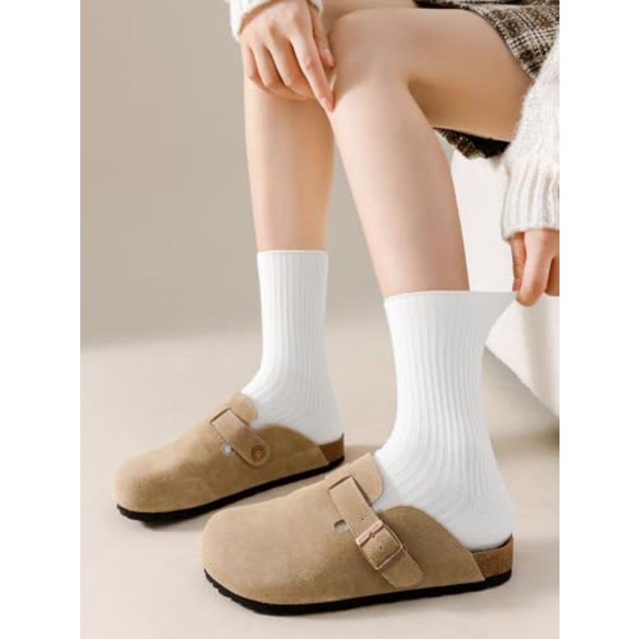 DOKUTOKU Womens Crew Socks Siz – Cotton Crew Sock Pack recenzja i cena