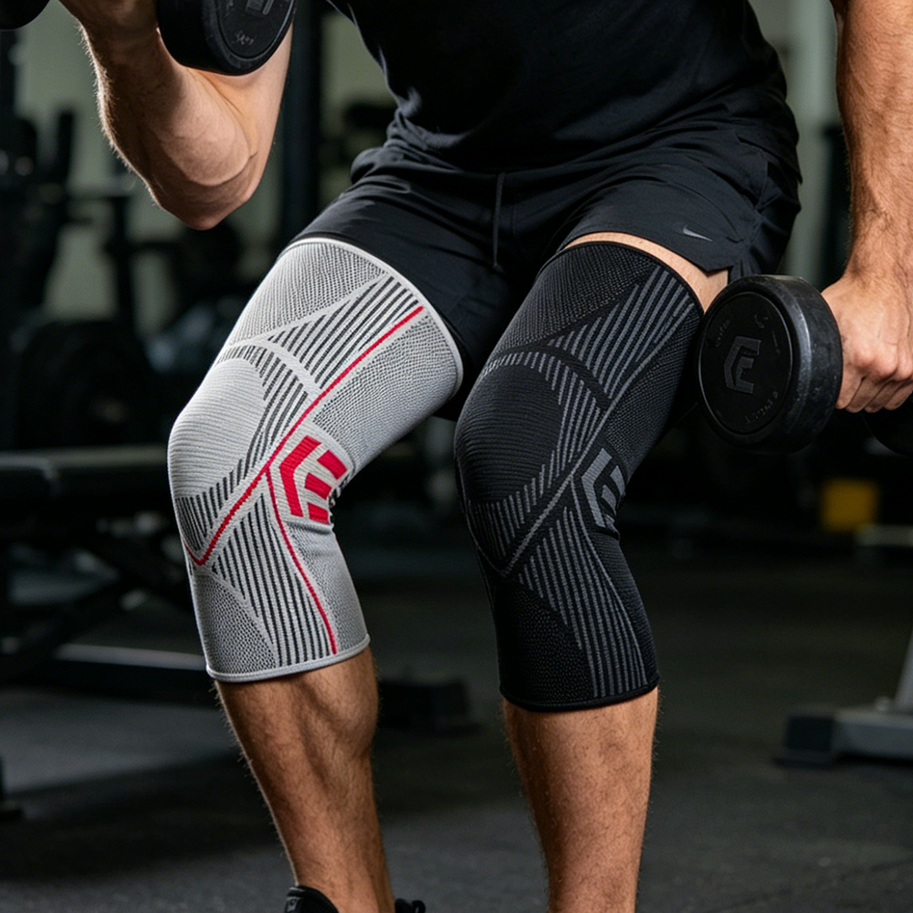 Anti Slip Silicone Knee Brace, – Compression Sleeve Calf recenzja i cena