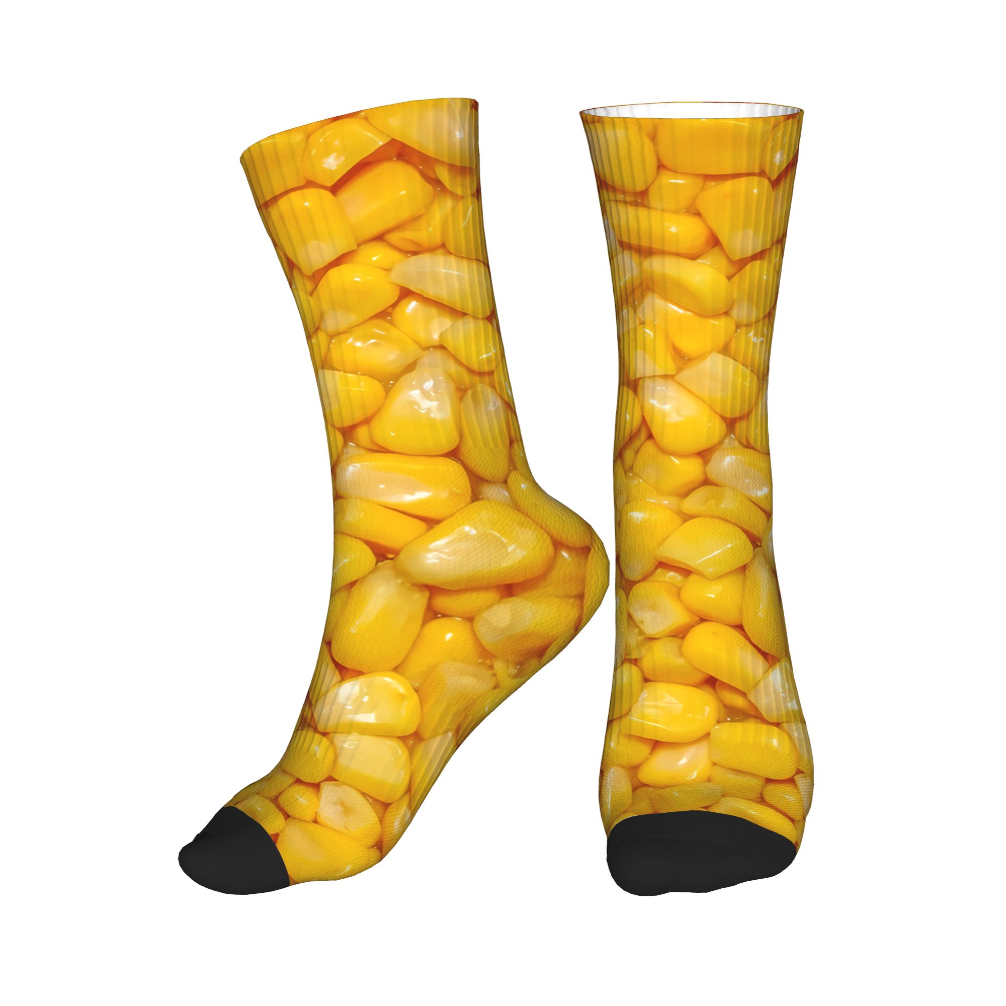 It's Corn Yellow Corn Kernels  – Dress Sock Men recenzja i cena
