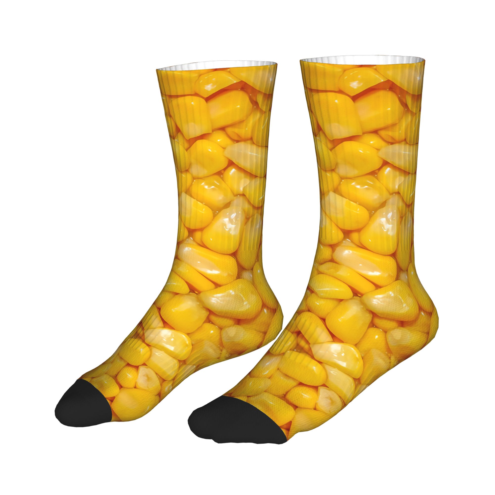 It's Corn Yellow Corn Kernels  – Dress Sock Men recenzja i cena